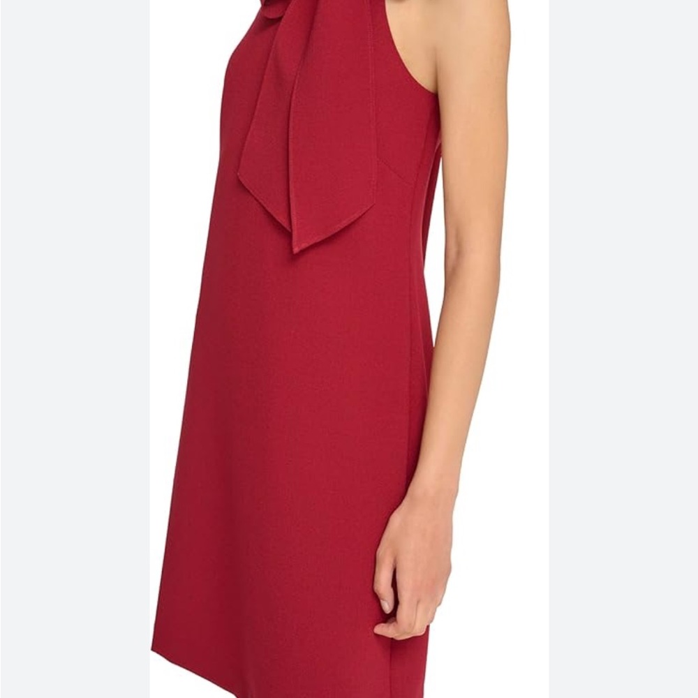 Vince Camuto Bow Neck Halter Dress